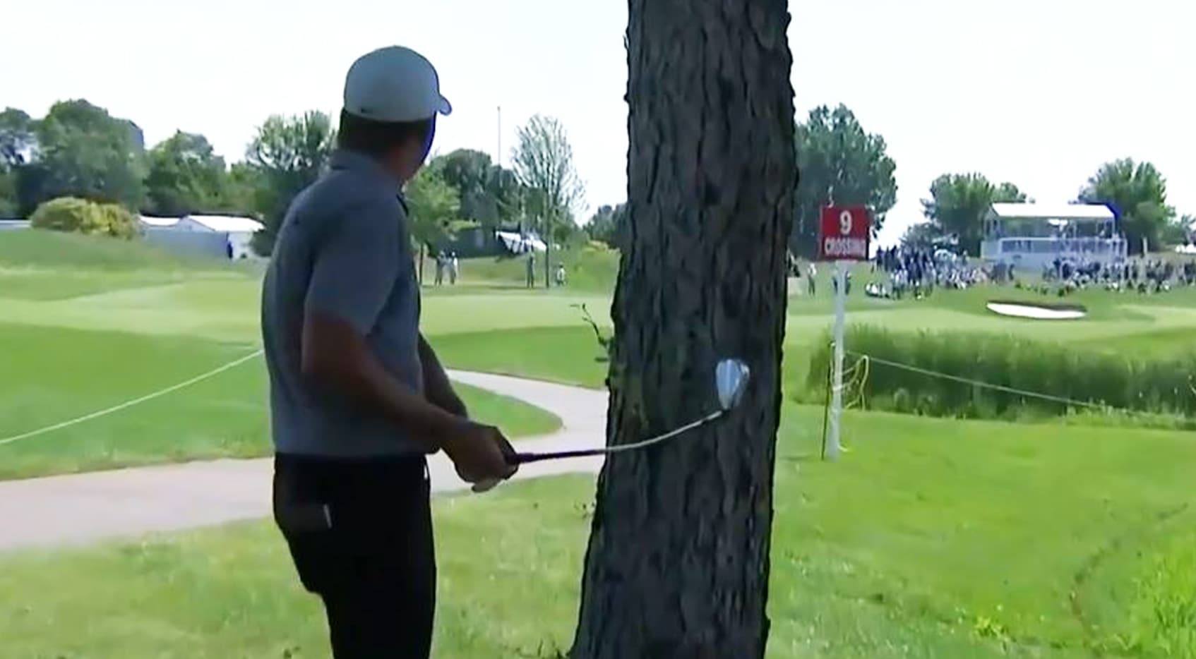 Nick Hardy sacrifices 9-iron to make risky birdie at 3M Open