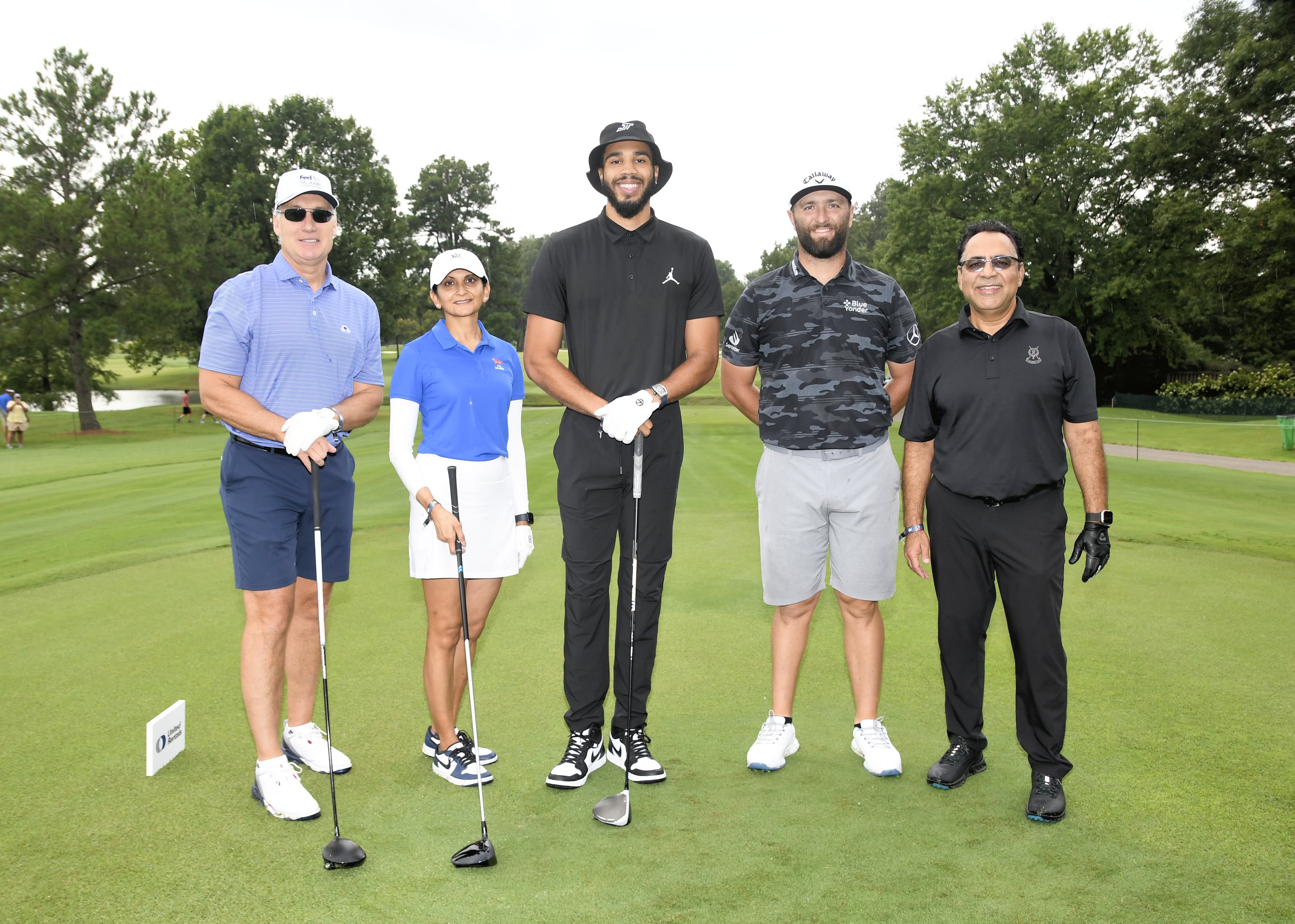 The clubs NBA superstar Jayson Tatum used at the FedEx St. Jude