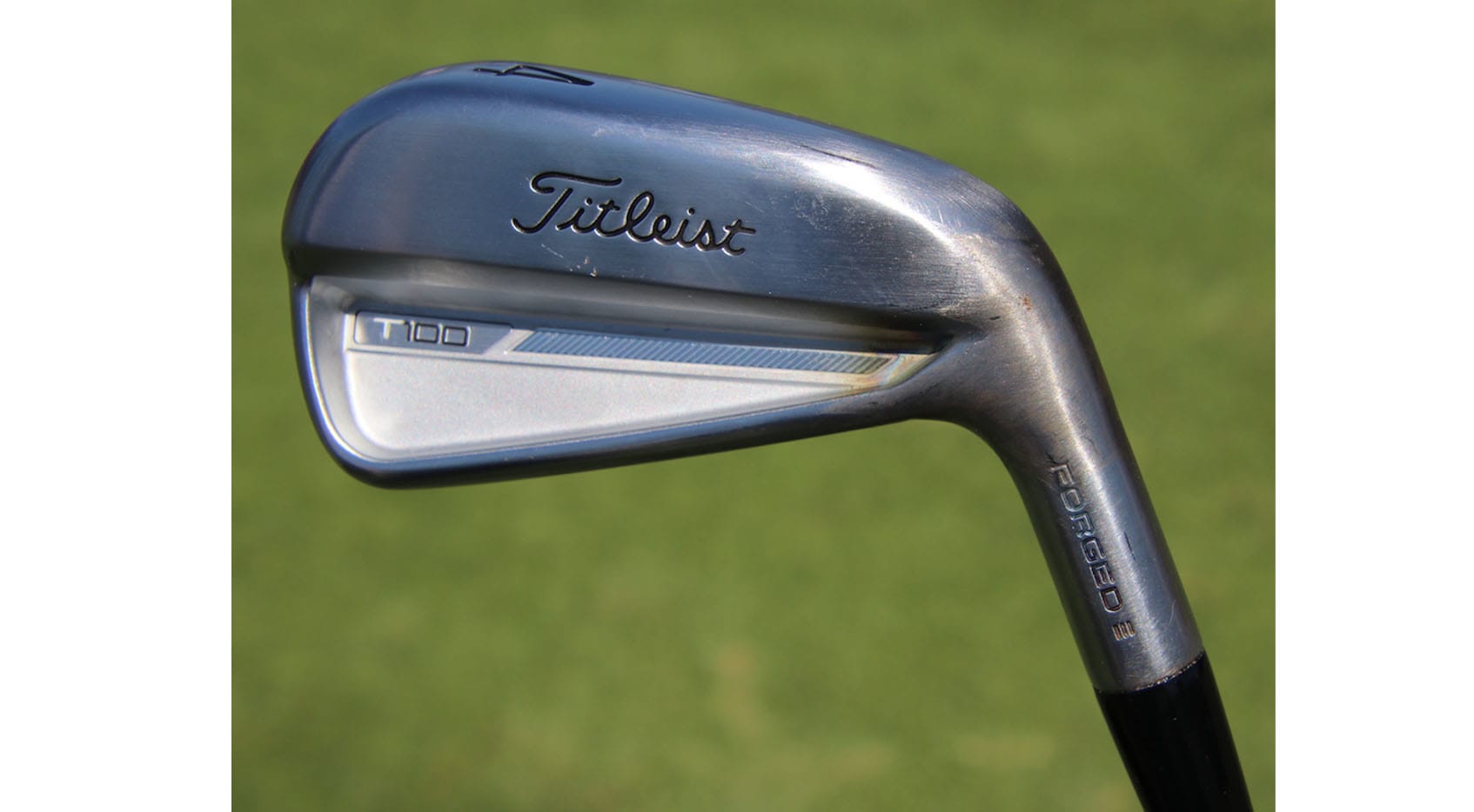 A closer look at Thomas' 4-iron. (GolfWRX)