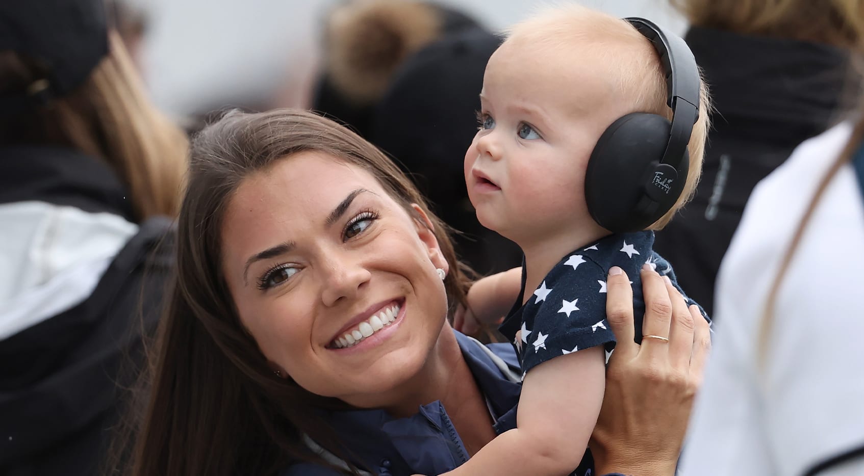 Jordan Spieth and wife Annie daughter, Sophie PGA TOUR