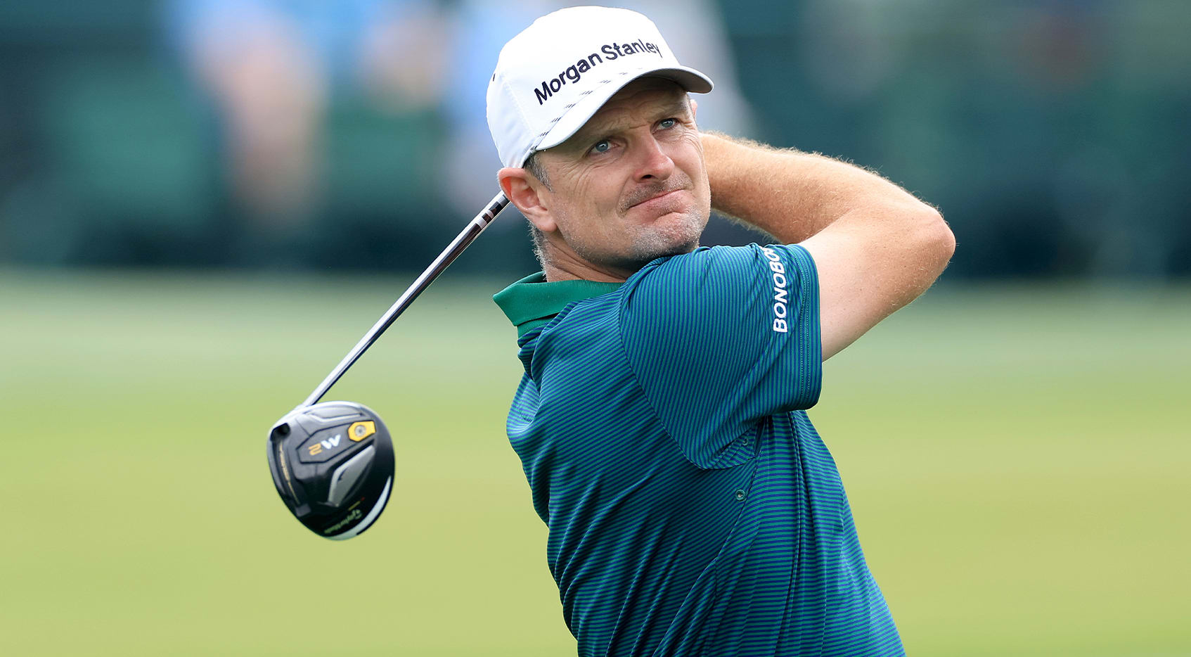 Justin Rose can change drivers often even including the 2016 Taylormade M2 in his arsenal. (David Cannon/Getty Images)