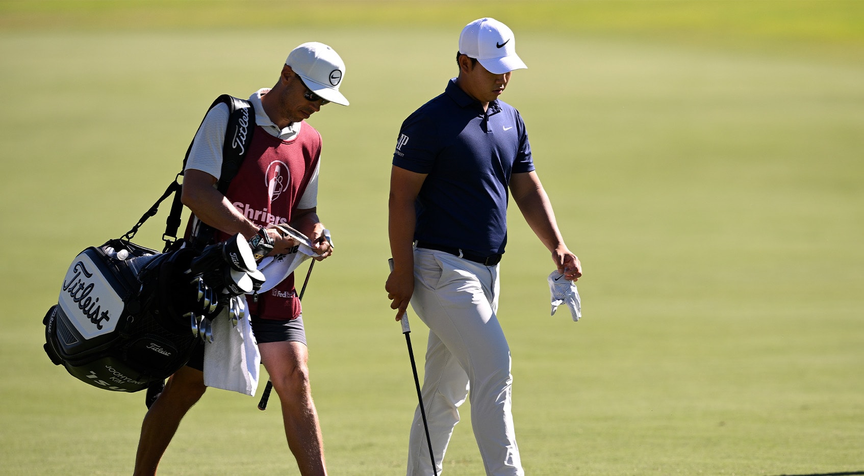 Tom Kim explains what’s in the bag and why he doesn’t use blade irons