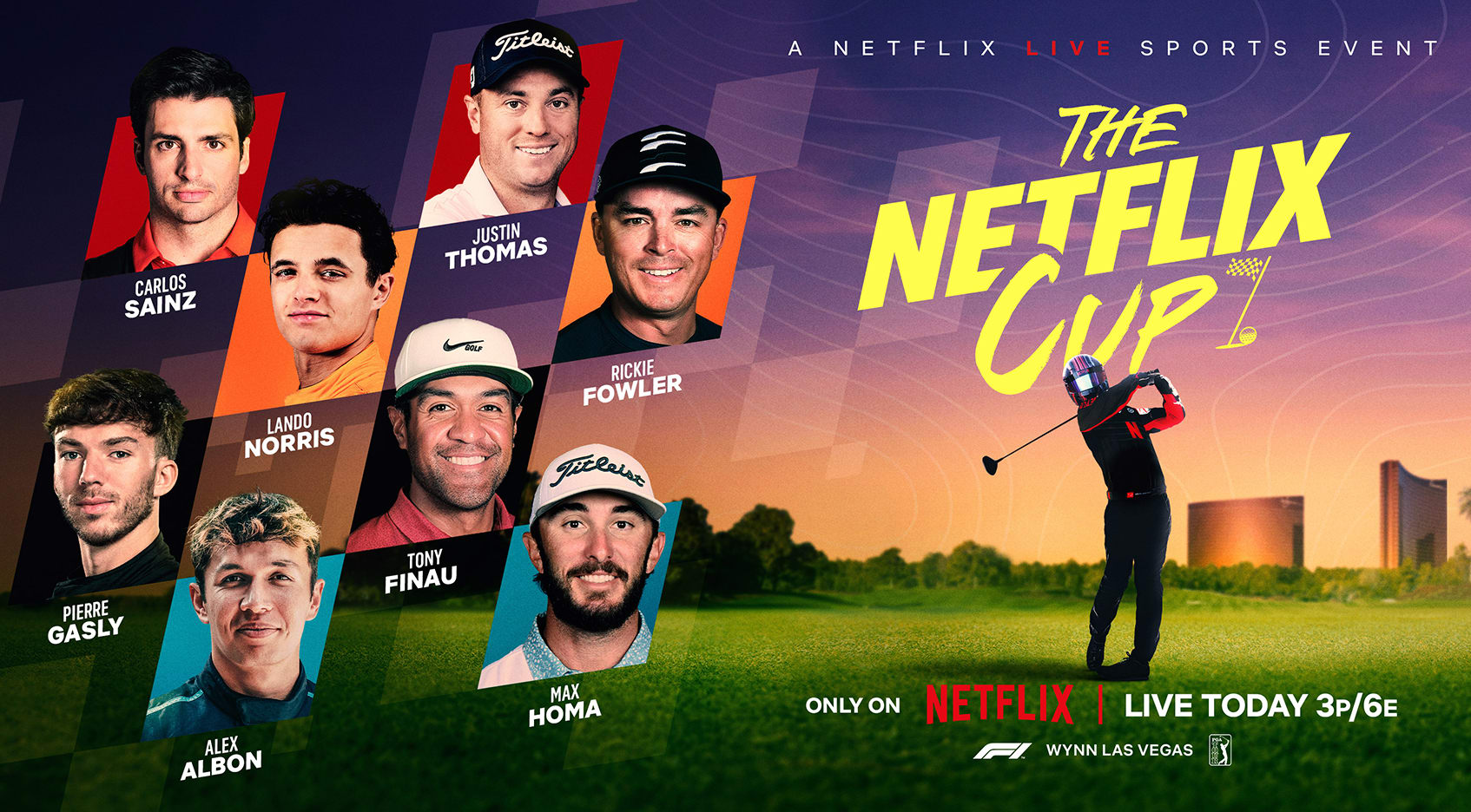 Netflix reveals star-studded PGA Tour cast for new docuseries