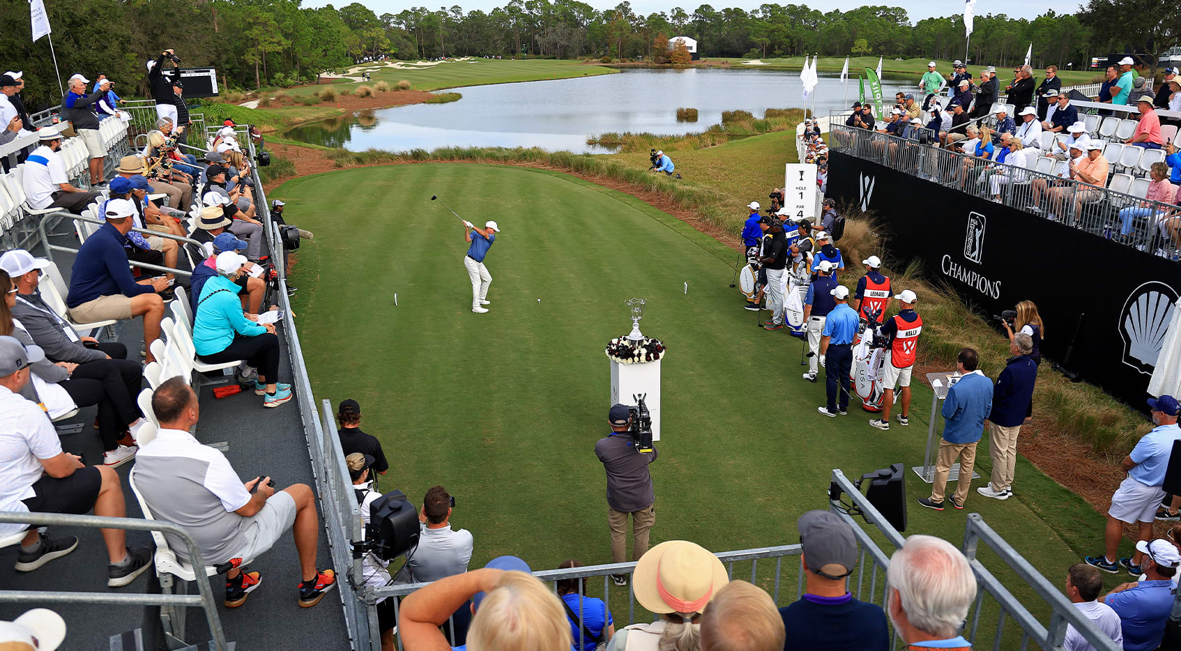 World Champions Cup How To Watch Tee Times Groupings For Sunday Morning Singles Pga Tour