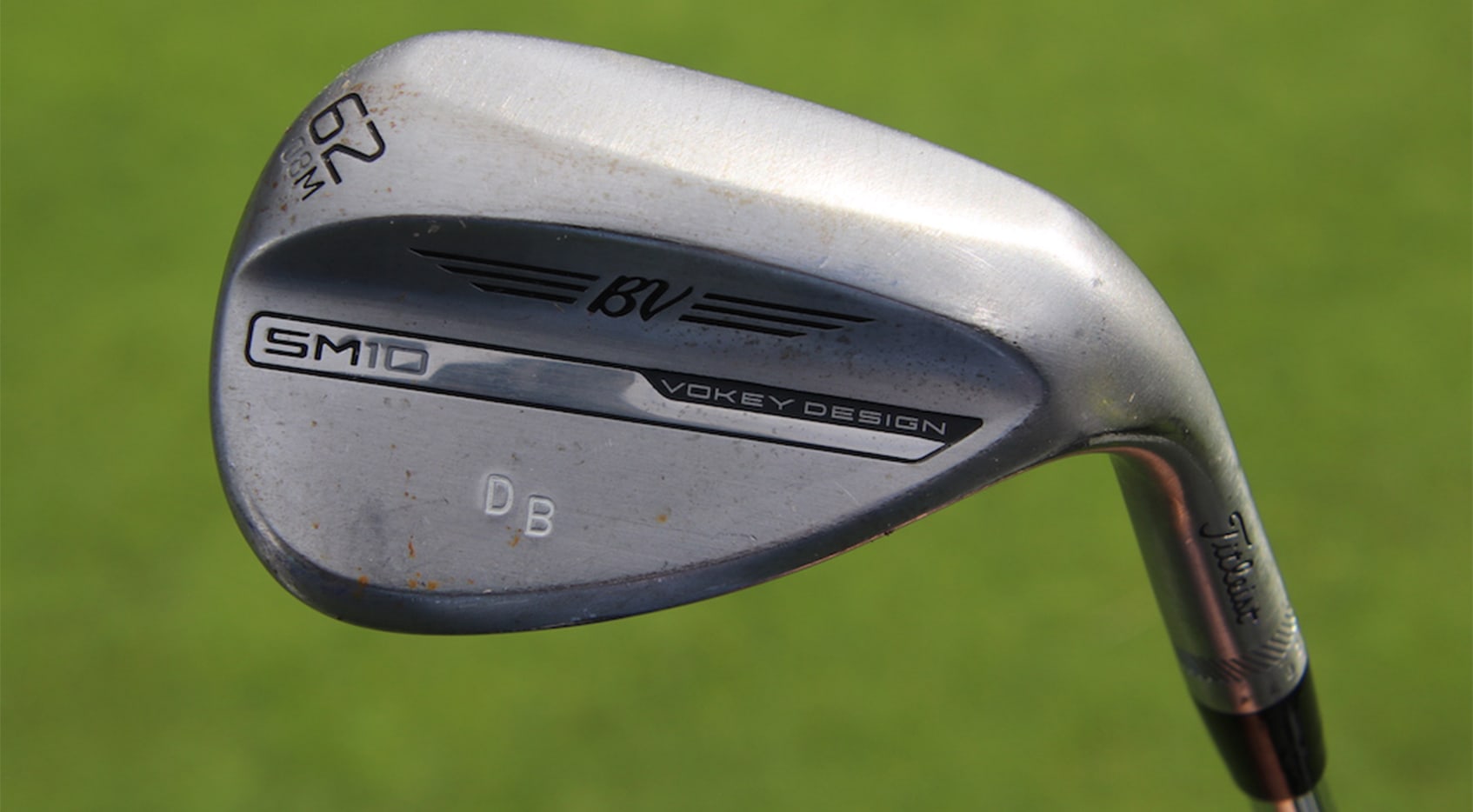 Daniel Berger's Titleist SM10 wedge. (GolfWRX)