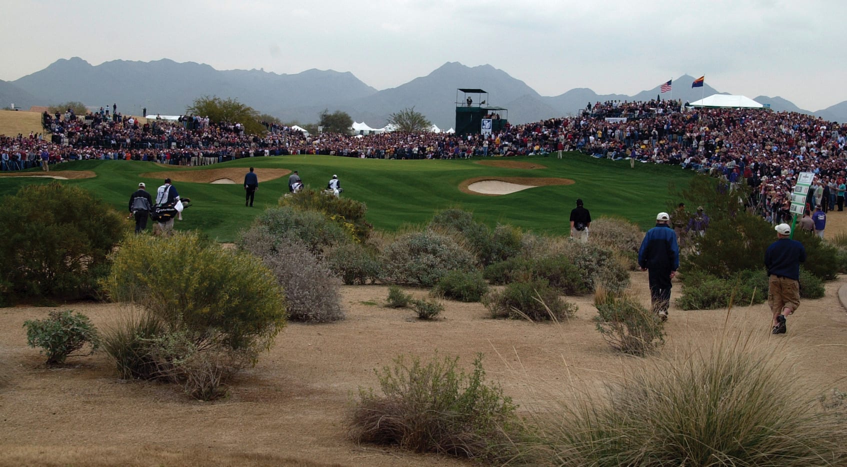 How it started: Hole 16 at WM Phoenix Open - PGA TOUR