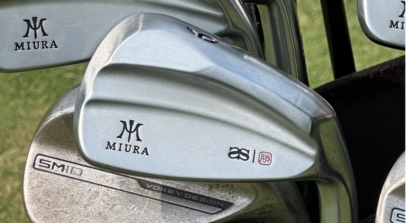 Details on Adam Scott's new custom Miura irons at Charles Schwab
