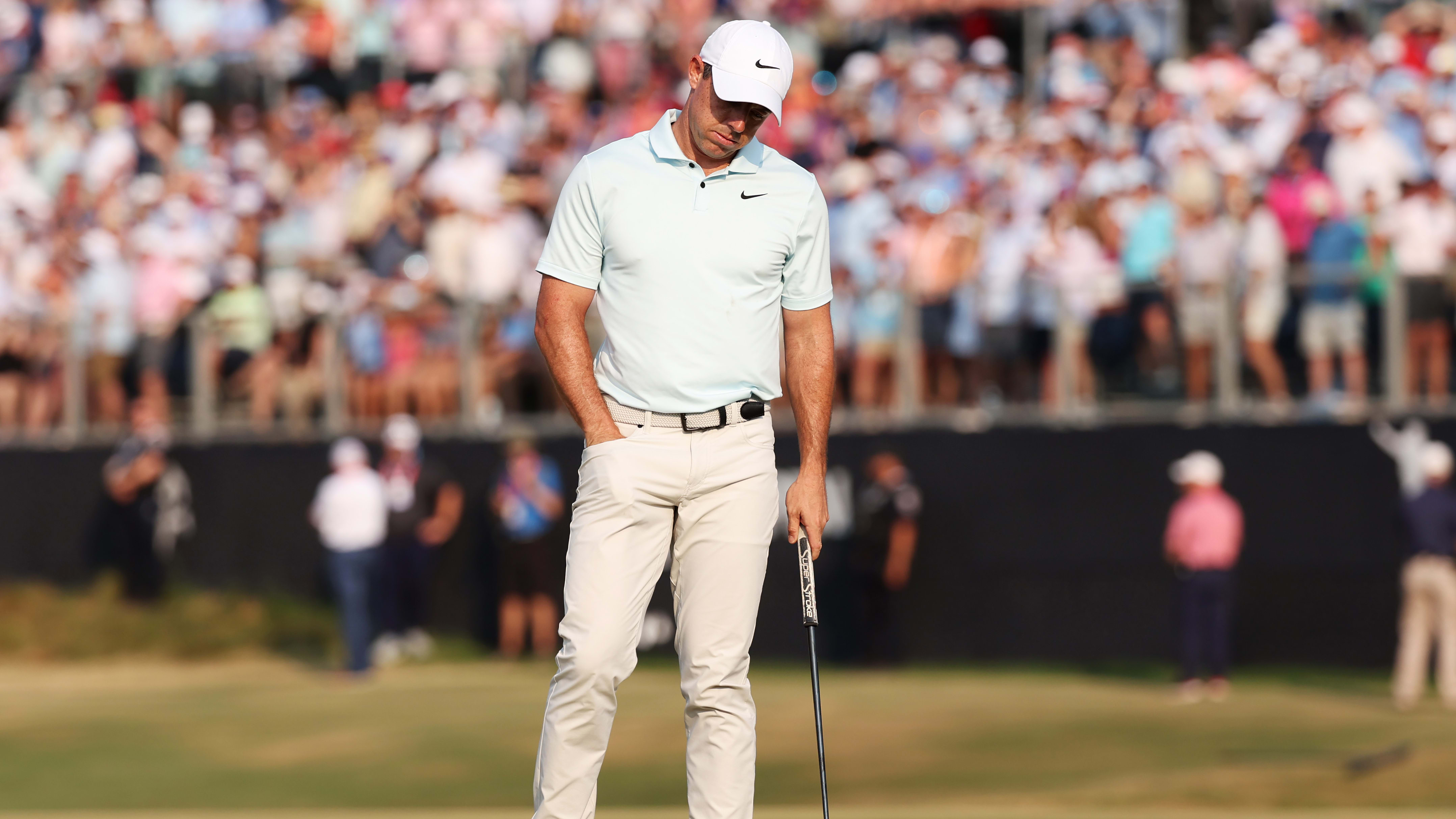 Rory McIlroy misses two putts inside 4 feet at U.S. Open, extends major  drought - PGA TOUR