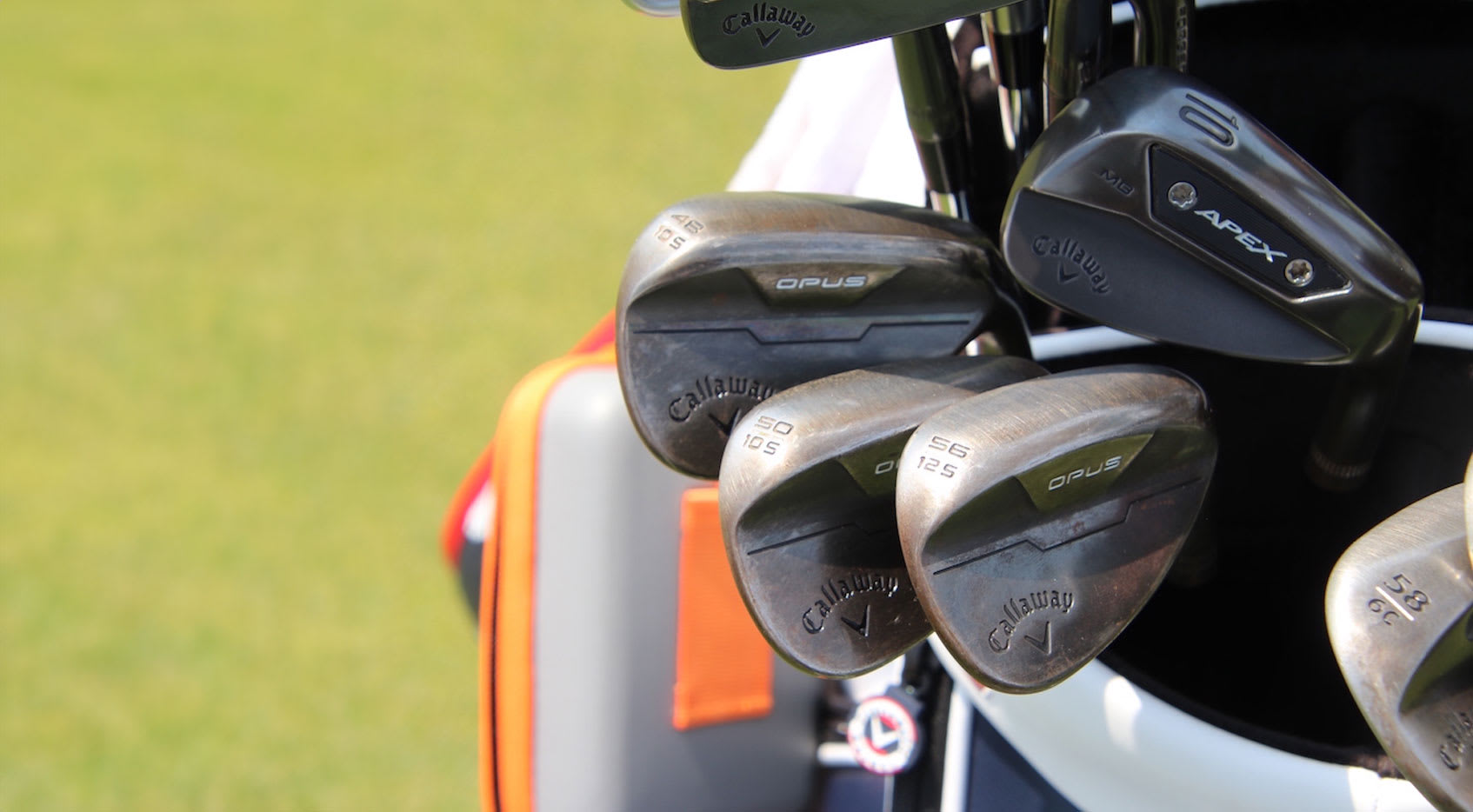 Chris Kirk debuts custom 'Gun Blue' Callaway Apex MB irons at