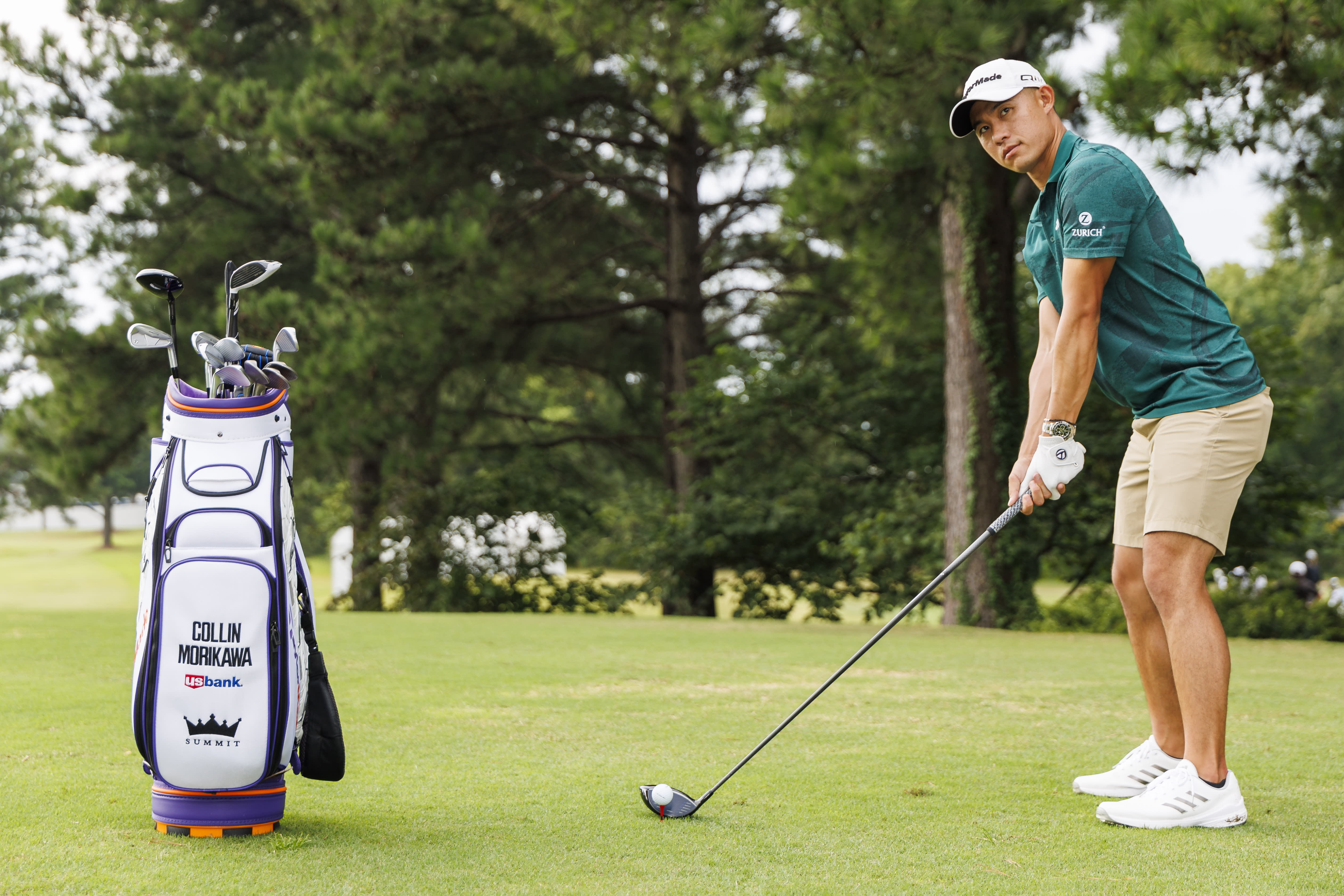 TaylorMade テーラーメイドCollin Morikawa ゴルフバッグ Collin Morikawa explains latest iron switch, custom FedEx