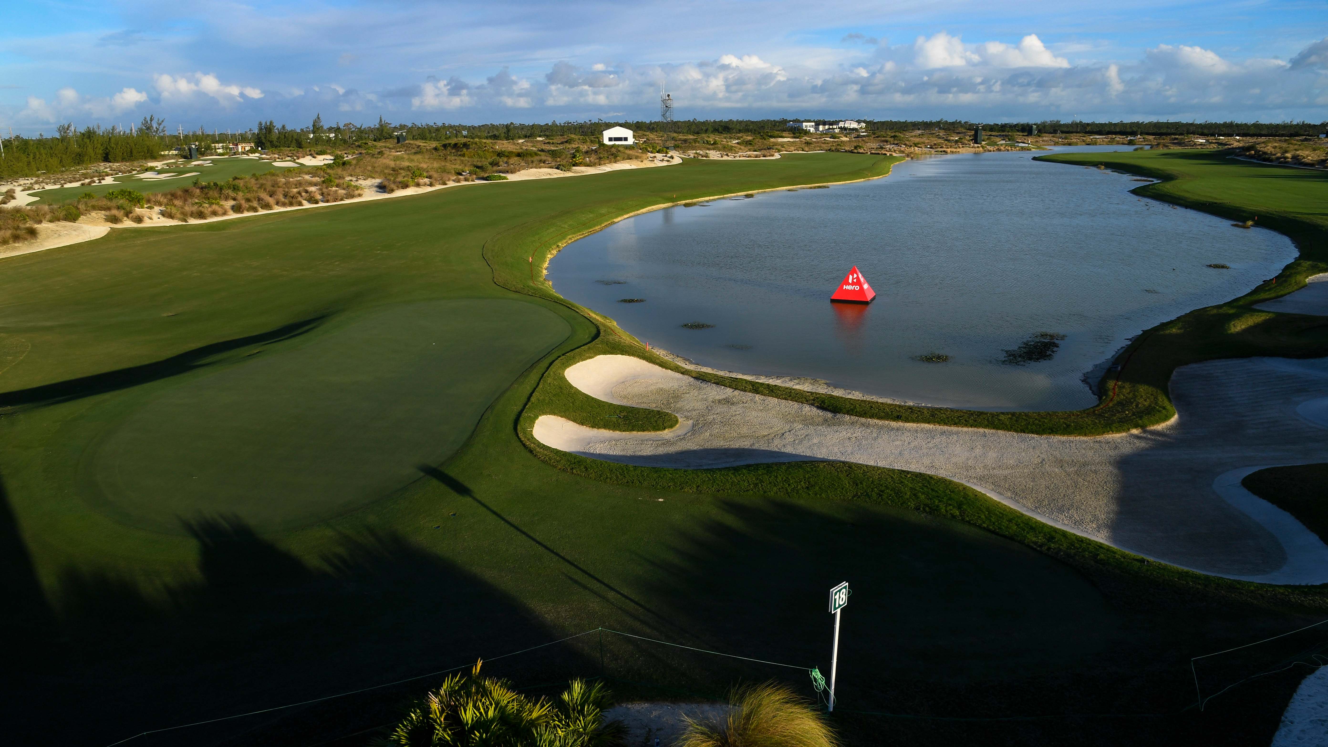 Albany Golf Club course in the Bahamas, host of the Hero World Challenge