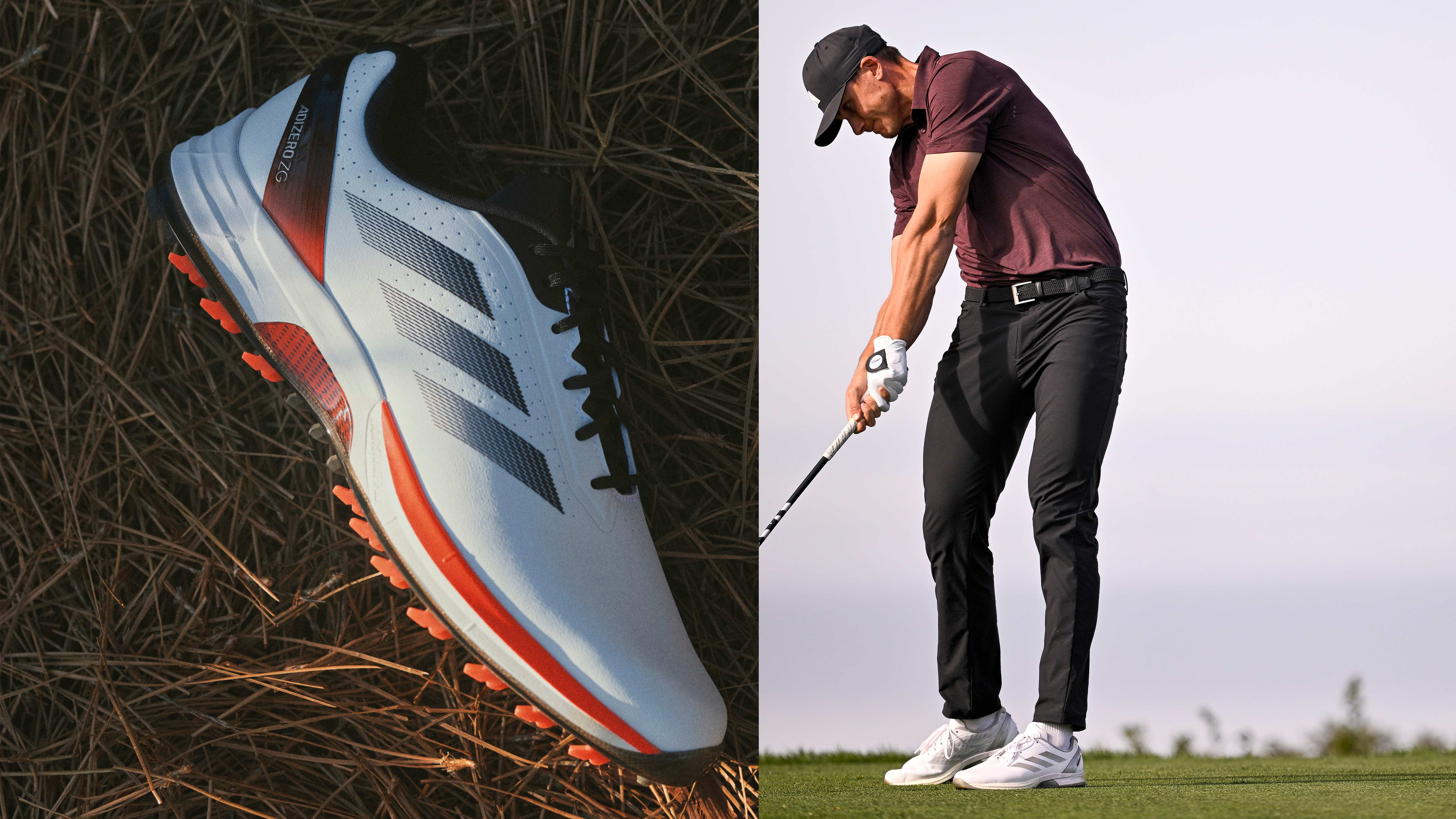 Check out dynamic new shoe Ludvig Åberg is wearing at Farmers