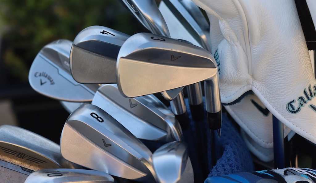 Min Woo Lee debuts mystery Callaway prototype blade irons at Min Woo Lee debuts mystery Callaway prototype blade irons at