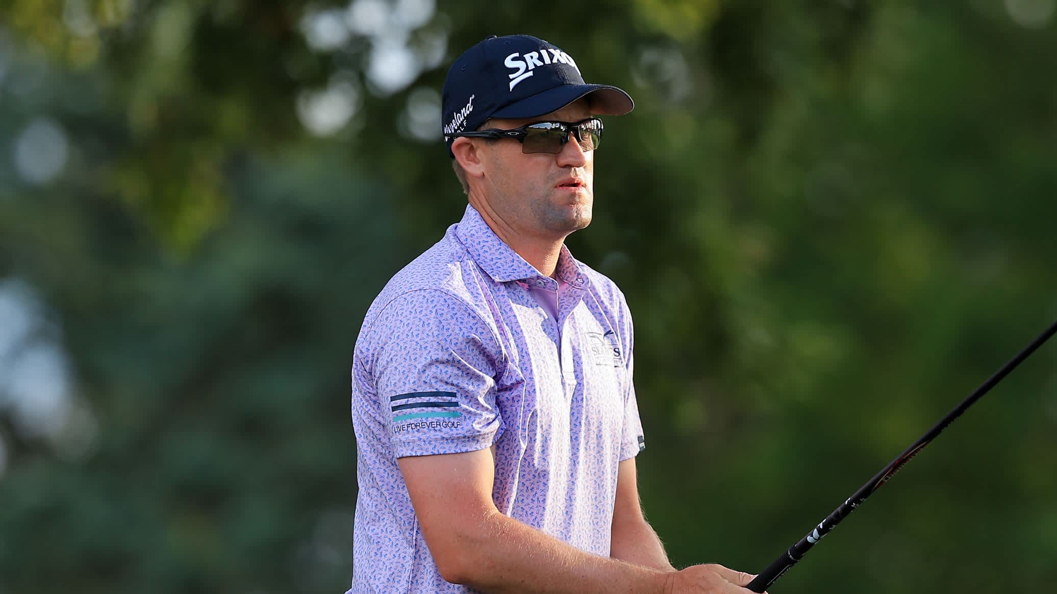 Russell Knox takes 36-hole lead at Club Car Championship at The