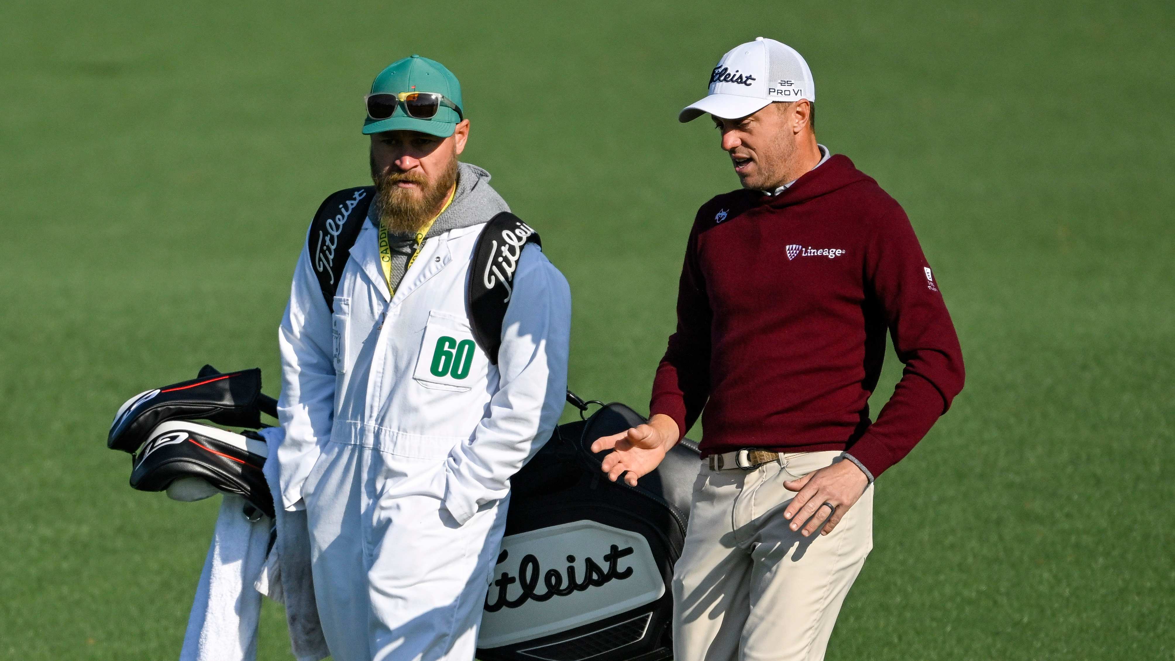 Justin Thomas Brings Joe Greiner On Board for Masters Caddie Role