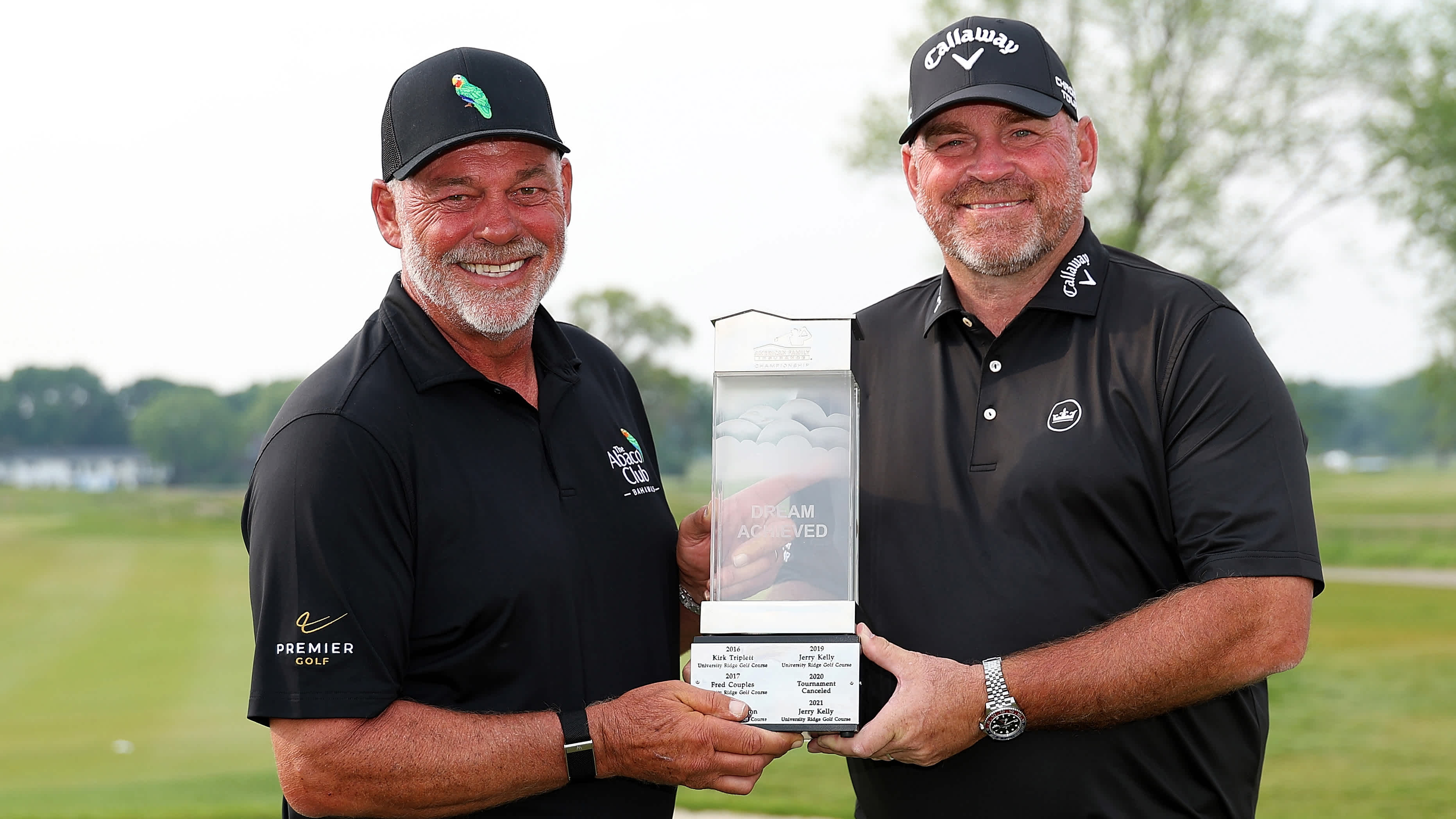Thomas Bjørn, Darren Clarke team to win American Family Insurance