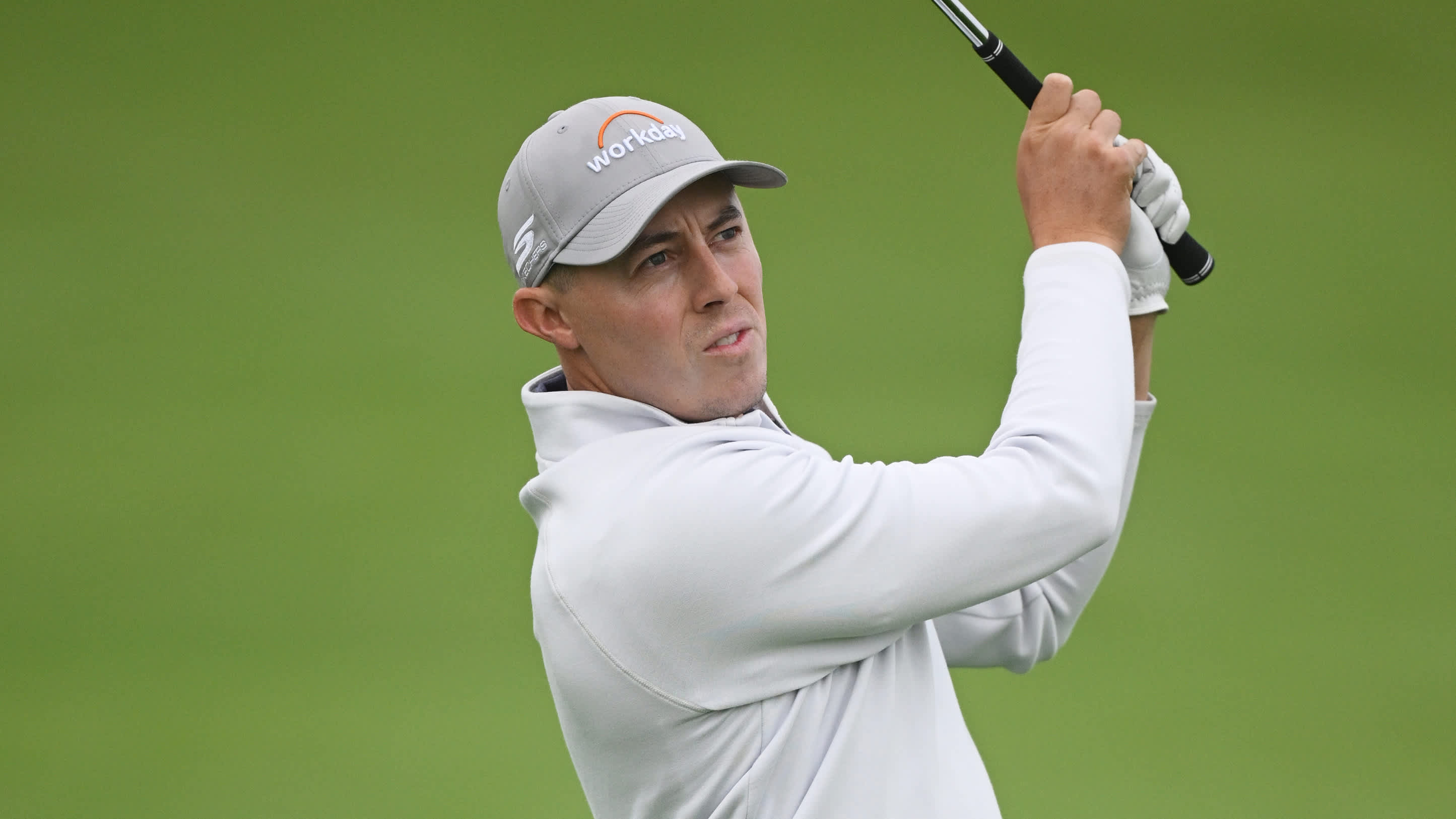 キャディバッグPGAツアーFedExCup Matt Fitzpatrick leads by one with Ryan Gerard, Michael Kim in