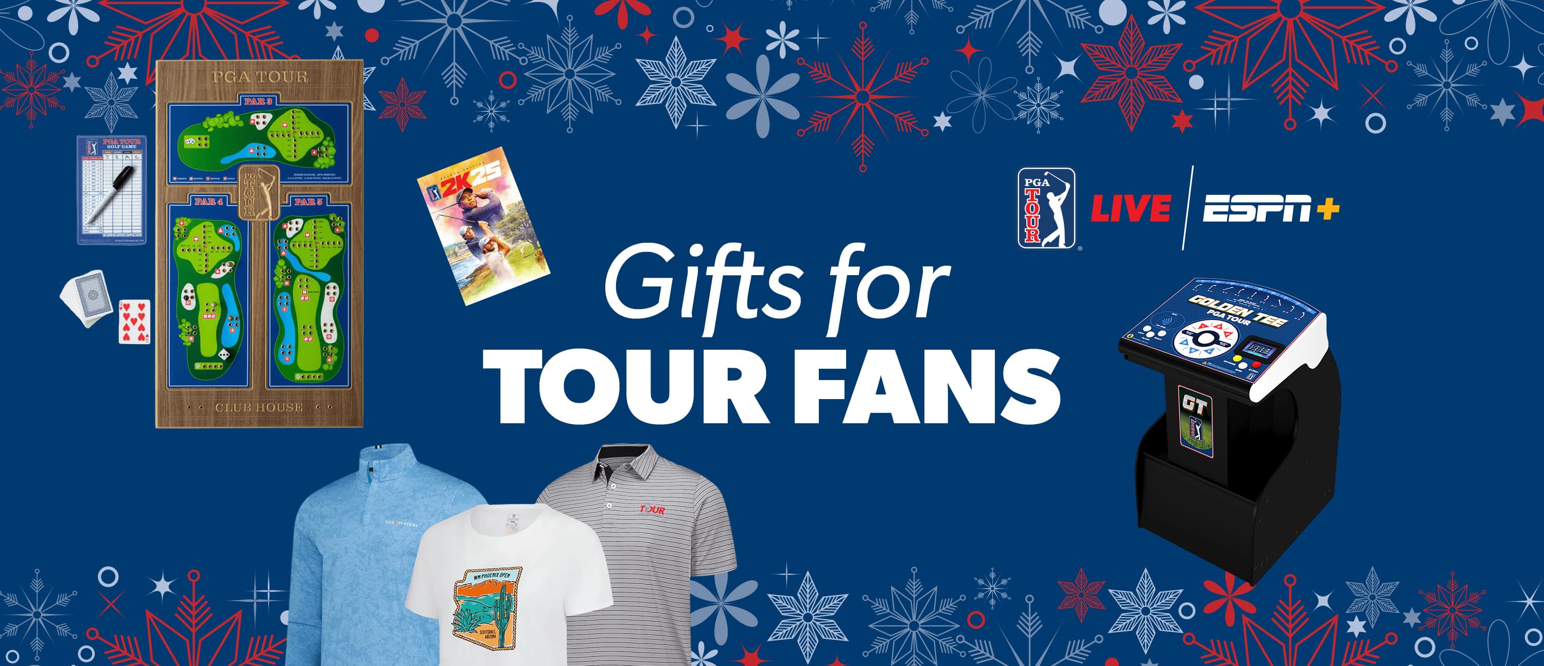 PGA TOUR Holiday Gift Guide Gifts for TOUR Fans