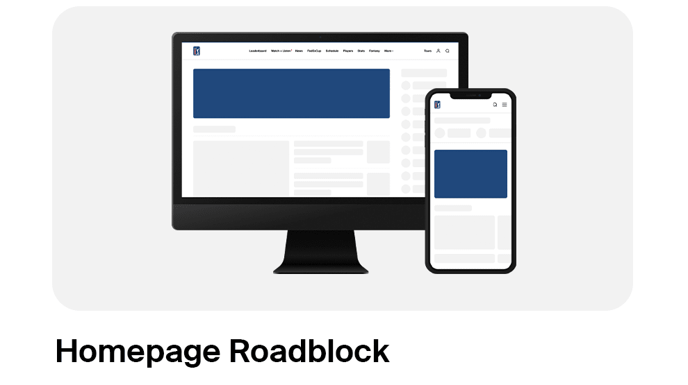 Homepage Roadblock 