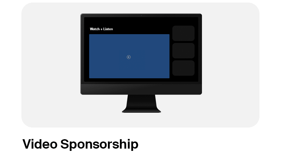 Video Sponsorship