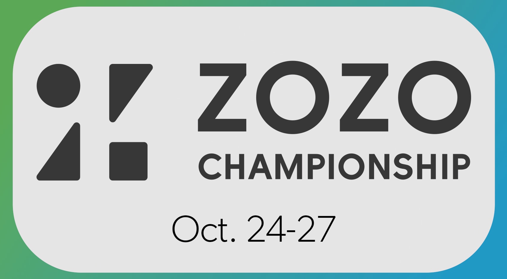 ZOZO CHAMPIONSHIP