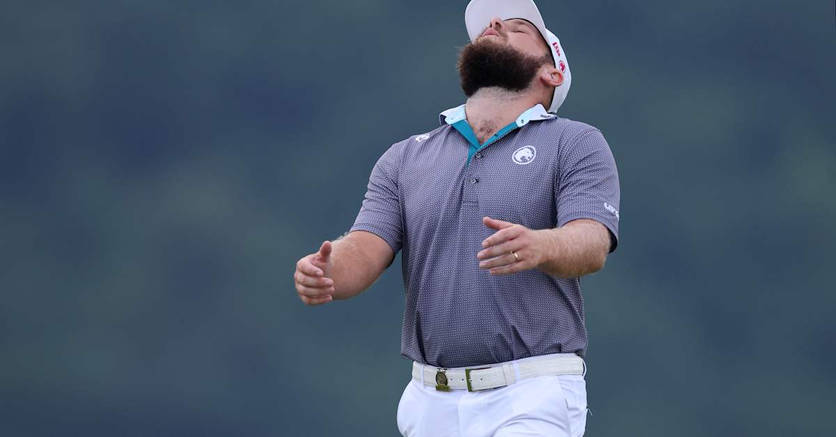 Tyrrell Hatton at Open Championship