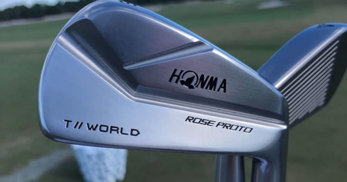 HONMA ROSE PROTO T//WORLD 3番アイアン　未使用 Justin Rose shows off new Honma 