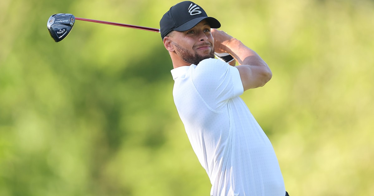 Steph curry golf hat discount