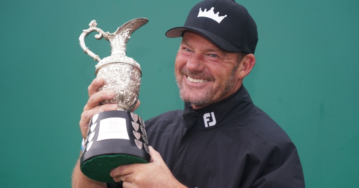 Alex Cejka wins in the rain and wind at The Senior Open Alex Cejka wins in the rain and wind at The Senior Open