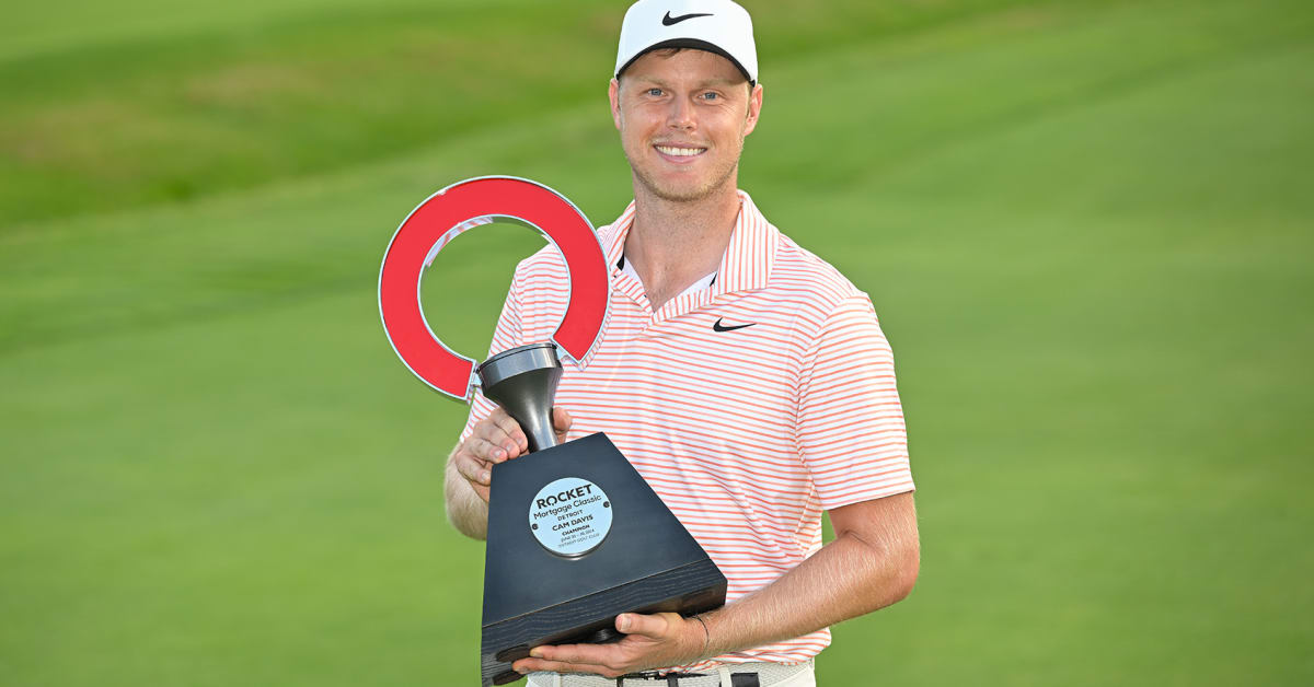 Cam Davis findet Wiedergutmachung mit dem Sieg bei Rocket Mortgage Classic ...