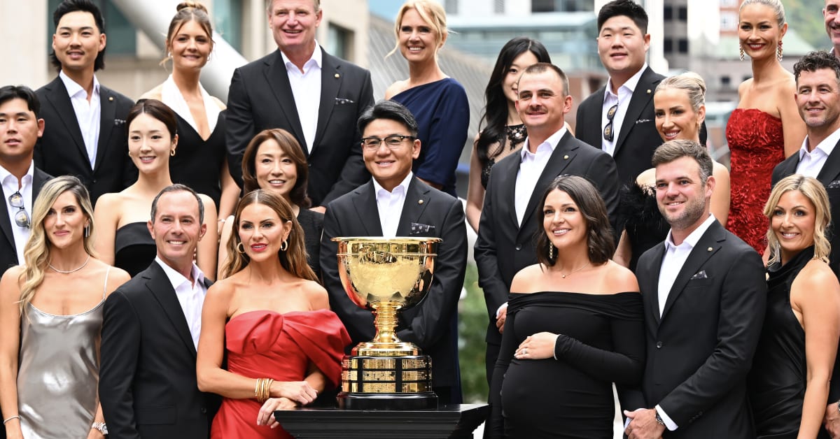Presidents Cup teams, WAGs turn heads at downtown Montreal gala PGA TOUR