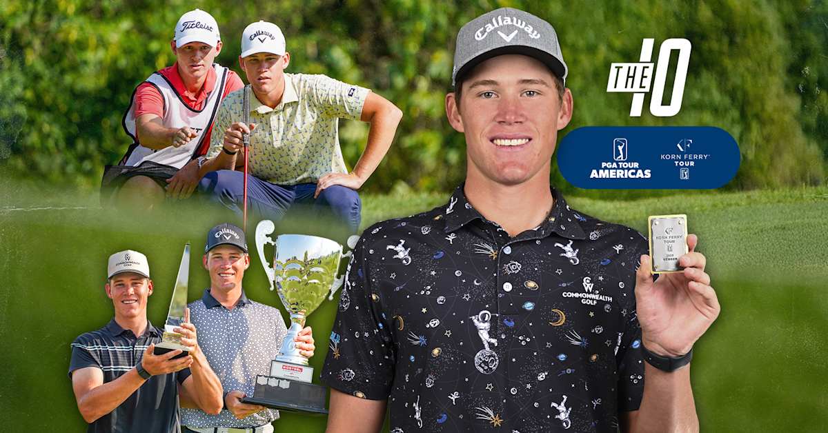 For Barend Botha, caddie Max Hansen, journey moves from South Africa to ...