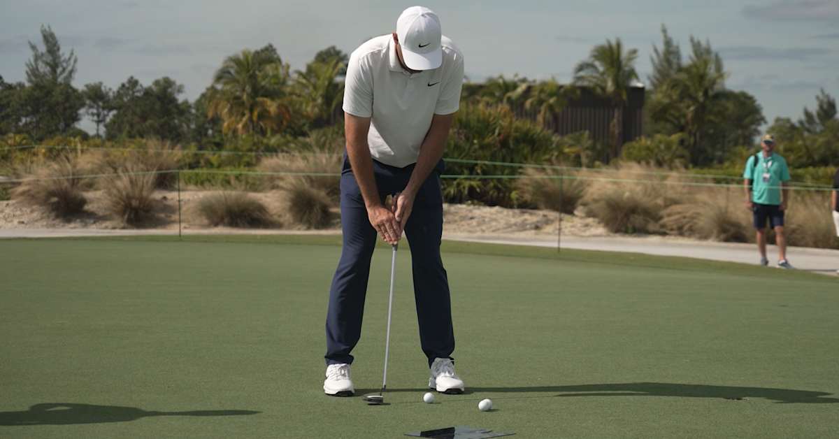 Scottie Scheffler breaks out claw putting grip at Hero World Challenge
