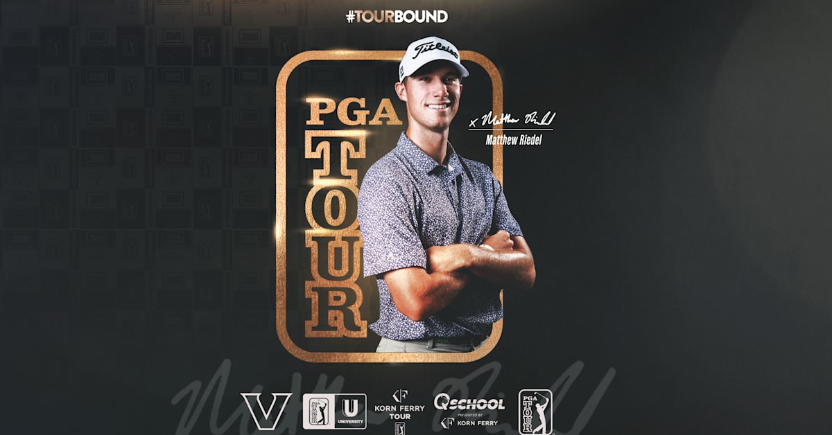 Underrated no more, Vanderbilt’s Matthew Riedel earns TOUR card at Q