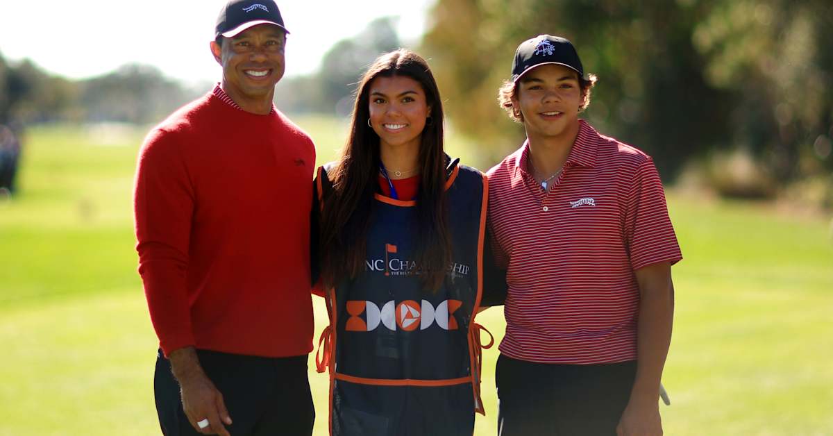 Live updates Tiger and Charlie Woods seek first PNC Championship title