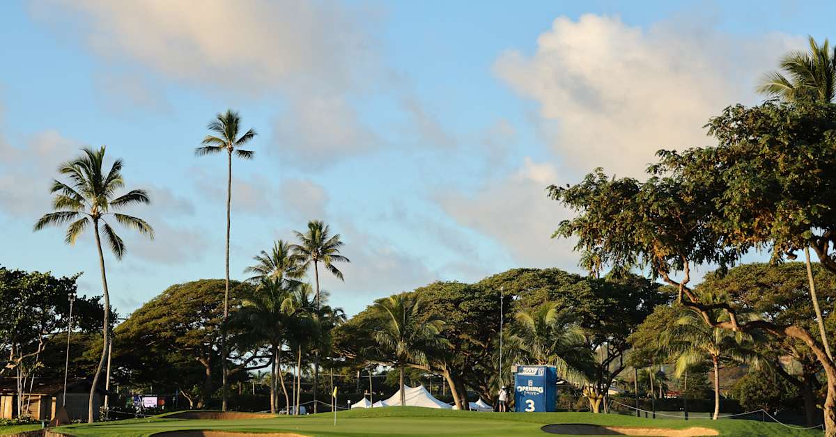 Sony Open in Hawaii How to watch, live scores, tee times, TV times for