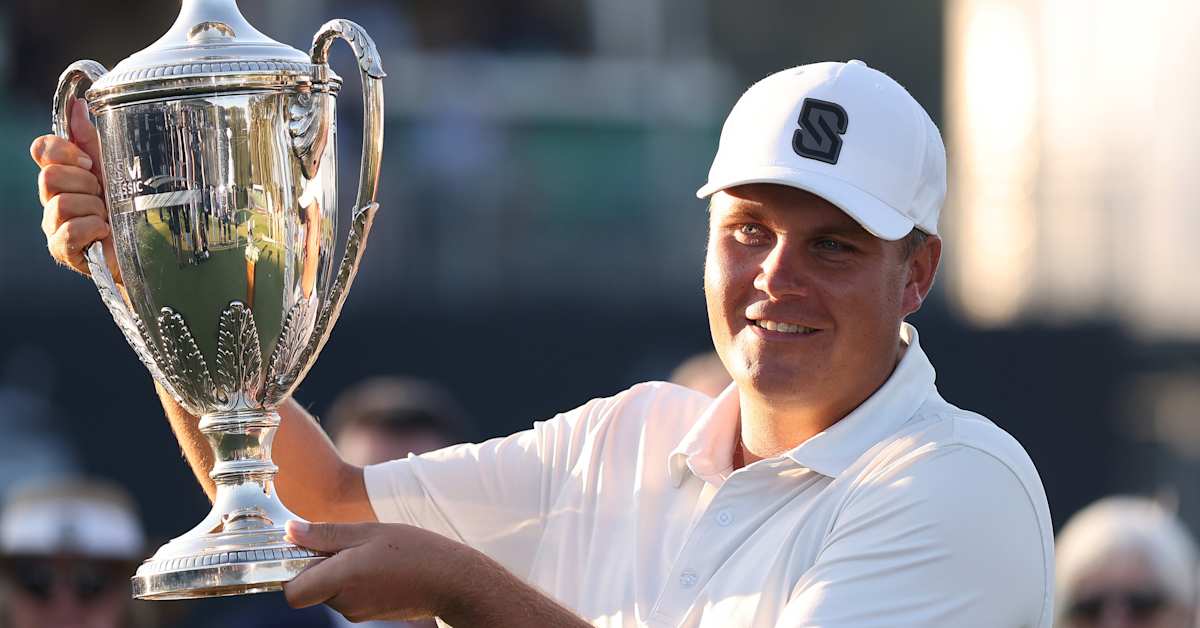 Sami Valimaki holds on for first PGA TOUR title on final day of close calls for keeping cards at The