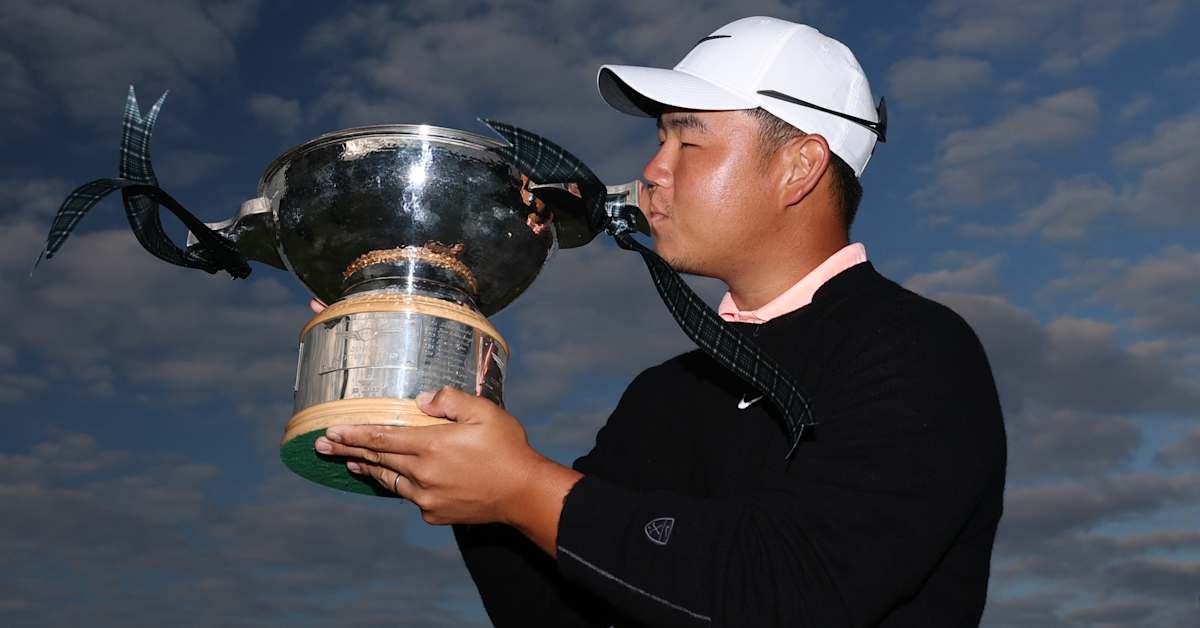 Tom Kim gets engine back on track with victory at Genesis Scottish Open