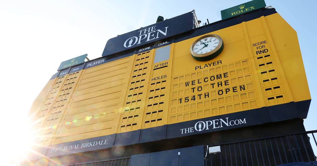 2026 British Open: Tee times, groupings announced for Moving Day