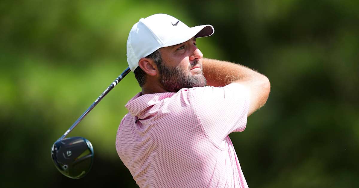 Scottie Scheffler Ties Course Record with 61 to Lead FedEx St. Jude Championship