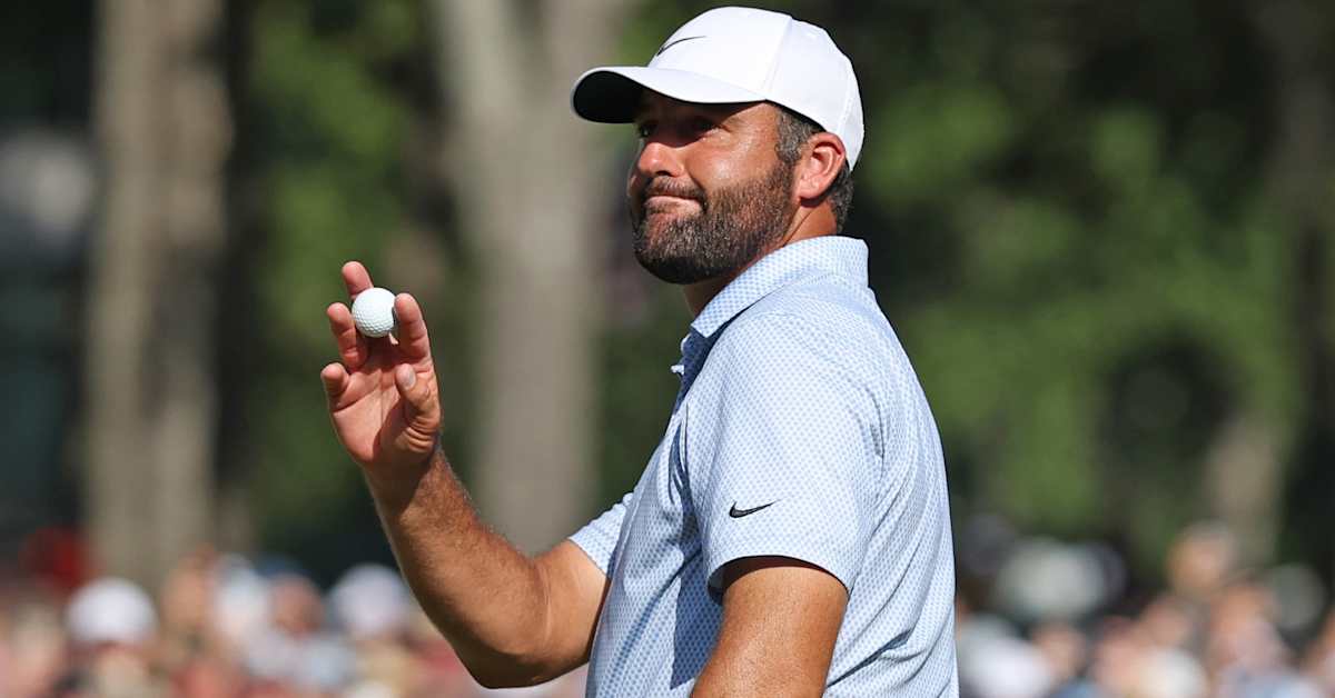 Photo: pgatour.com Scottie Scheffler back to his dominant self by opening FedExCup Playoffs with eight-stroke win - PGA TOUR