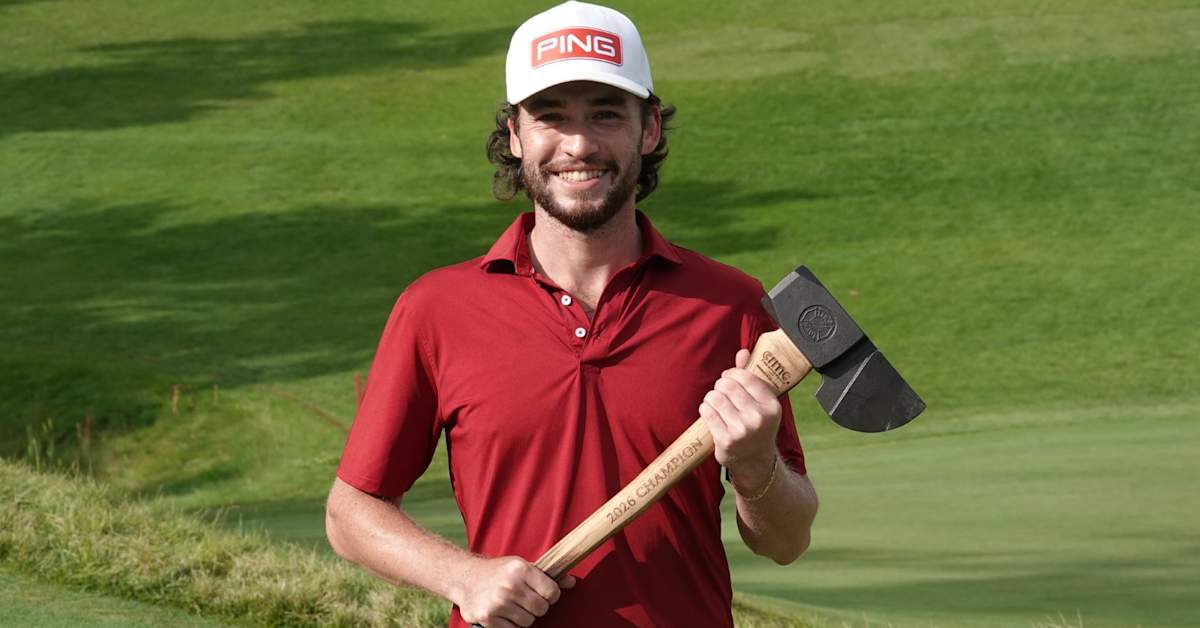 Golfer Justin Biwer Sinks 30-Footer to Win First Pro Title