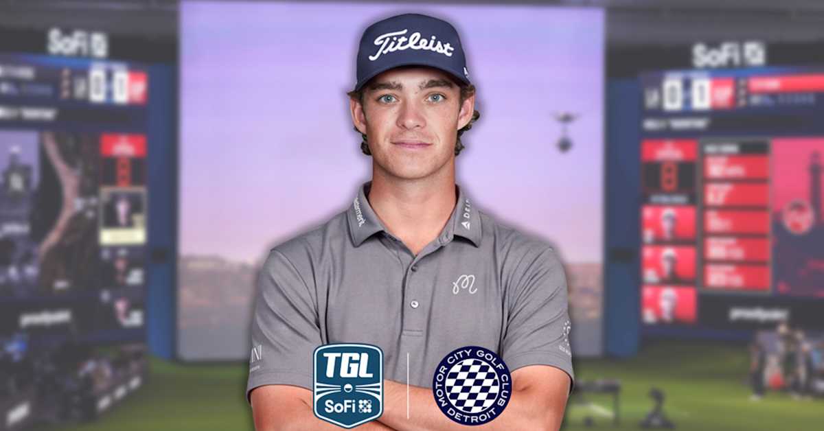 Jackson Koivun joins Motor City Golf Club ahead of 2027 TGL season