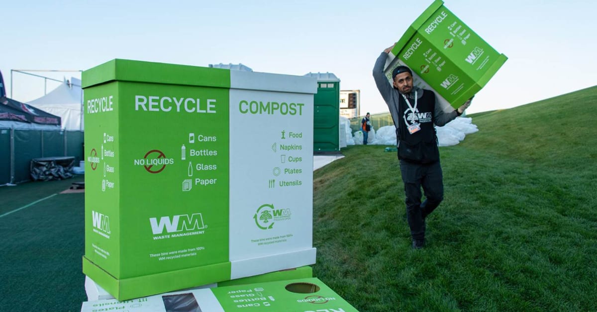 Recycle the right way at Waste Management PGA TOUR