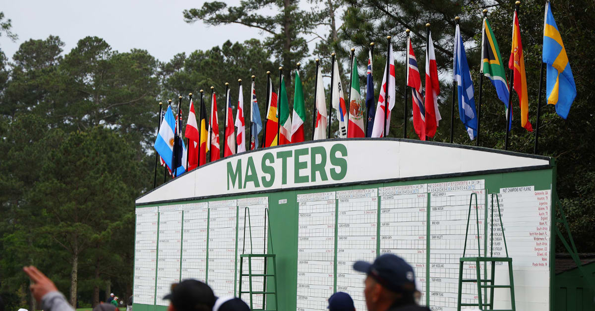 Masters weather forecast PGA TOUR