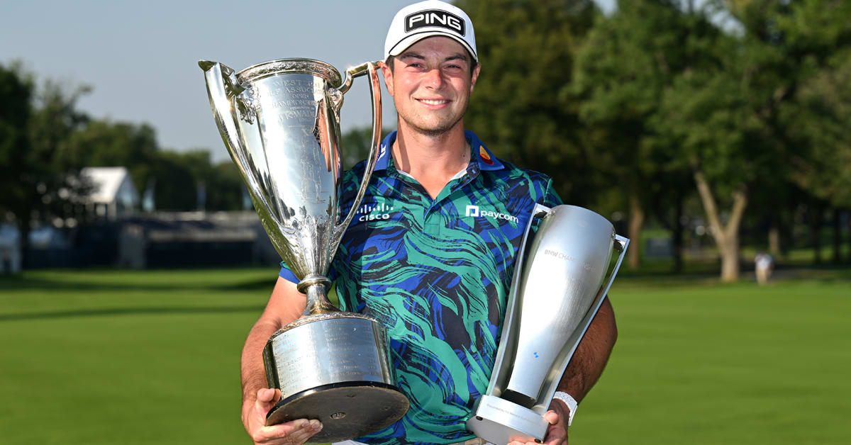 Viktor Hovland captures BMW Championship with record 61 PGA TOUR