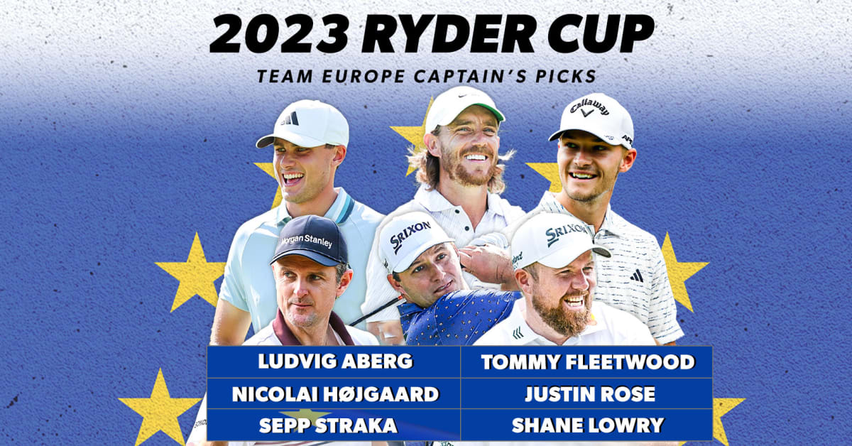 Luke Donald announces Ryder Cup captain’s picks for Team Europe