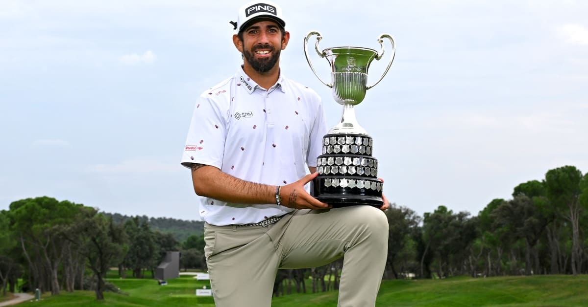 DP World Tour: Matthieu Pavon comes back down to earth but still leads Italian  Open