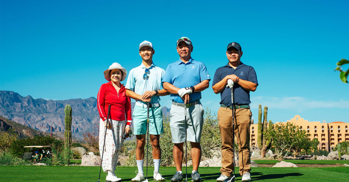 Wang family completes goal of playing all 30 TPC Network golf courses PGA TOUR