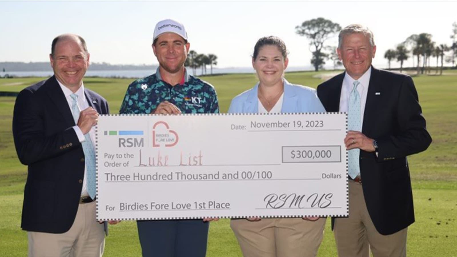 List wins 2023 Birdies Fore Love program